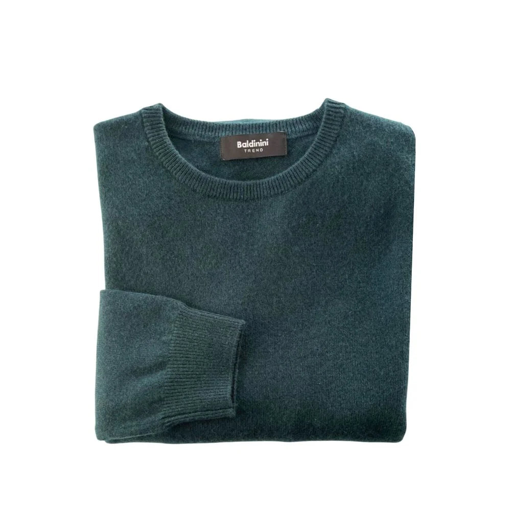 Baldinini Trend Green Cashmere Sweater