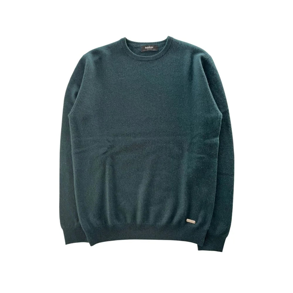 Baldinini Trend Green Cashmere Sweater