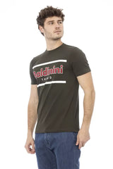 Baldinini Trend Green Cotton Men T-Shirt - XS - T-Shirts