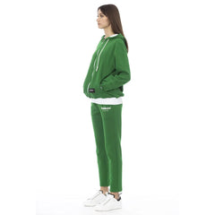 Baldinini Trend Green Cotton Women Sweater - Hoodies