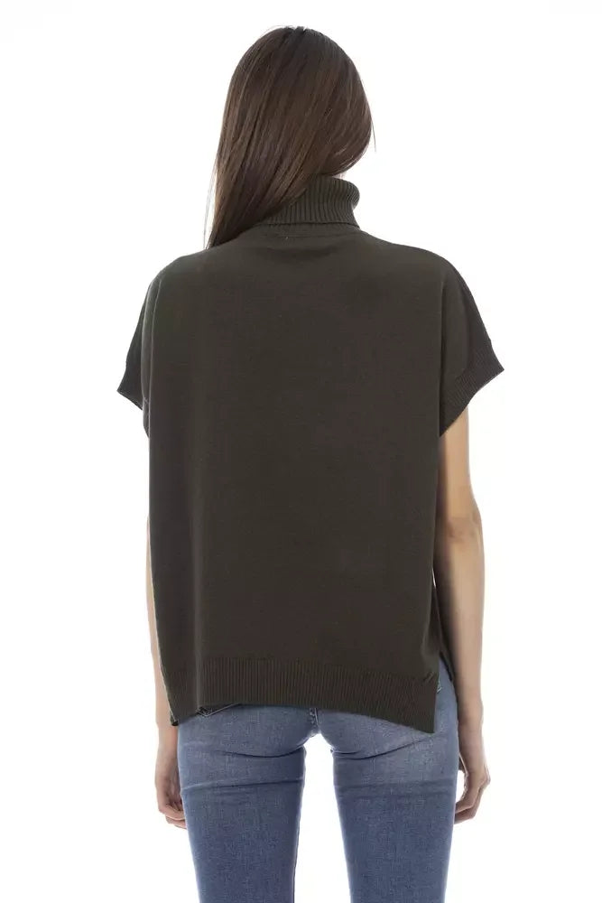 Baldinini Trend Green Wool Women Sweater - Sweaters