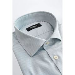 Baldinini Trend Light Blue Cotton Shirt