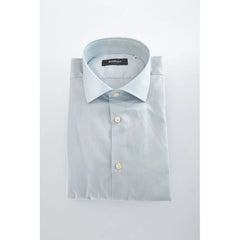 Baldinini Trend Light Blue Cotton Shirt