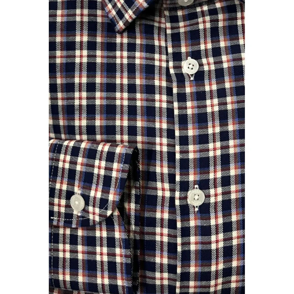 Baldinini Trend Multicolor Cotton Men Shirt