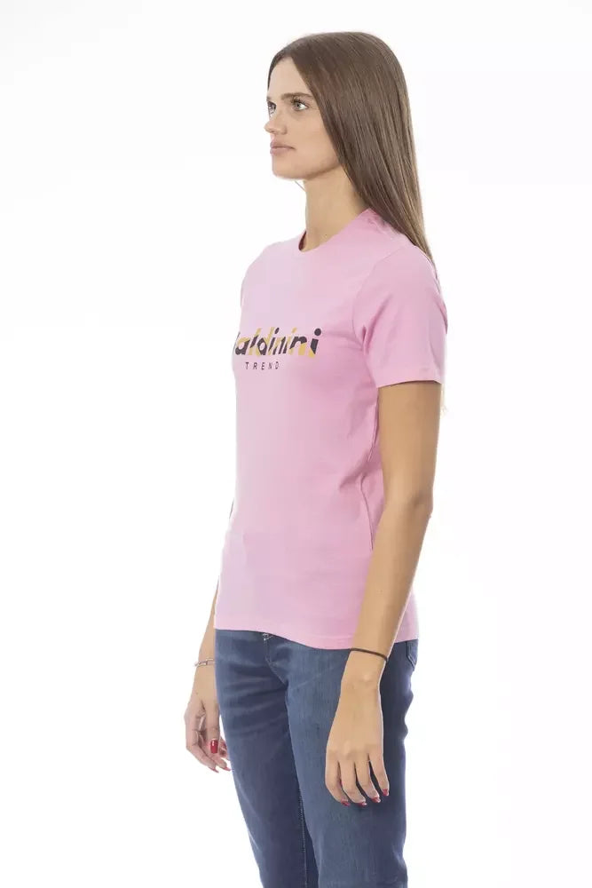 Baldinini Trend Multicolor Cotton Women T-Shirt - T-Shirts
