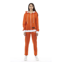Baldinini Trend Orange Cotton Women Sweater - Hoodies
