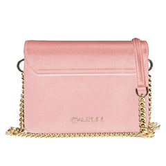 Baldinini Trend Pink Calfskin Handbag - Cross Body Bags