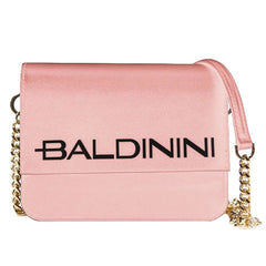 Baldinini Trend Pink Calfskin Handbag - Cross Body Bags