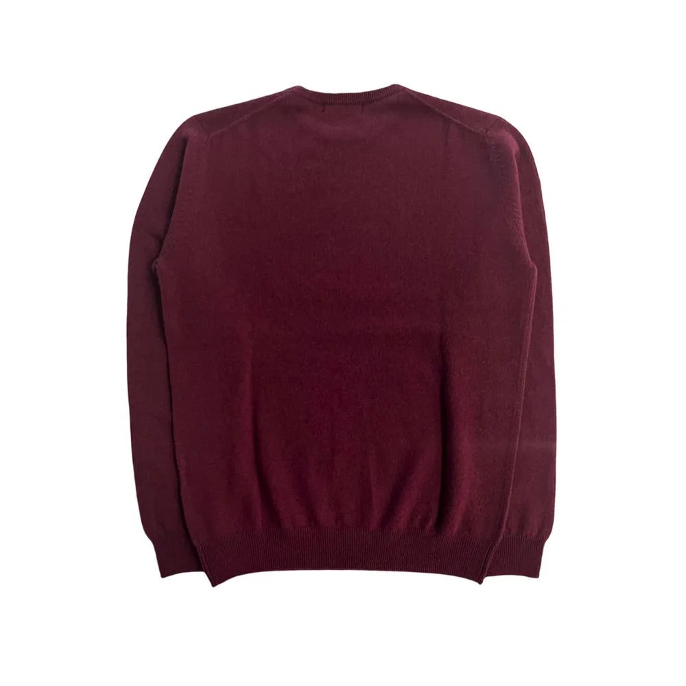 Baldinini Trend Red Cashmere Sweater