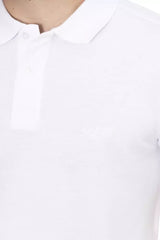 Baldinini Trend White Cotton Men Polo Shirt - Polos