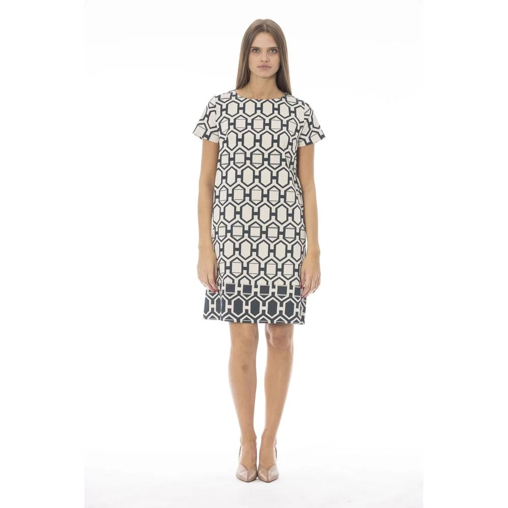 Baldinini Trend White Cotton Women Dress - Dresses
