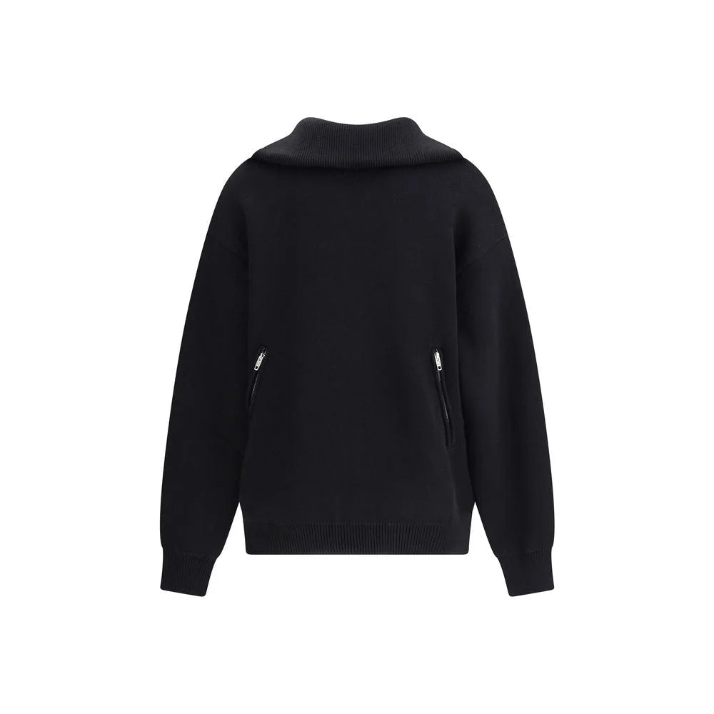 Balenciaga Back-to-front Black Sweater - Sweaters