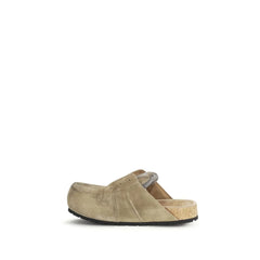 Balenciaga Beige Calf Leather Bos Taurus Mules - EU40/US7