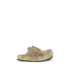 Balenciaga Beige Calf Leather Bos Taurus Mules - EU40/US7