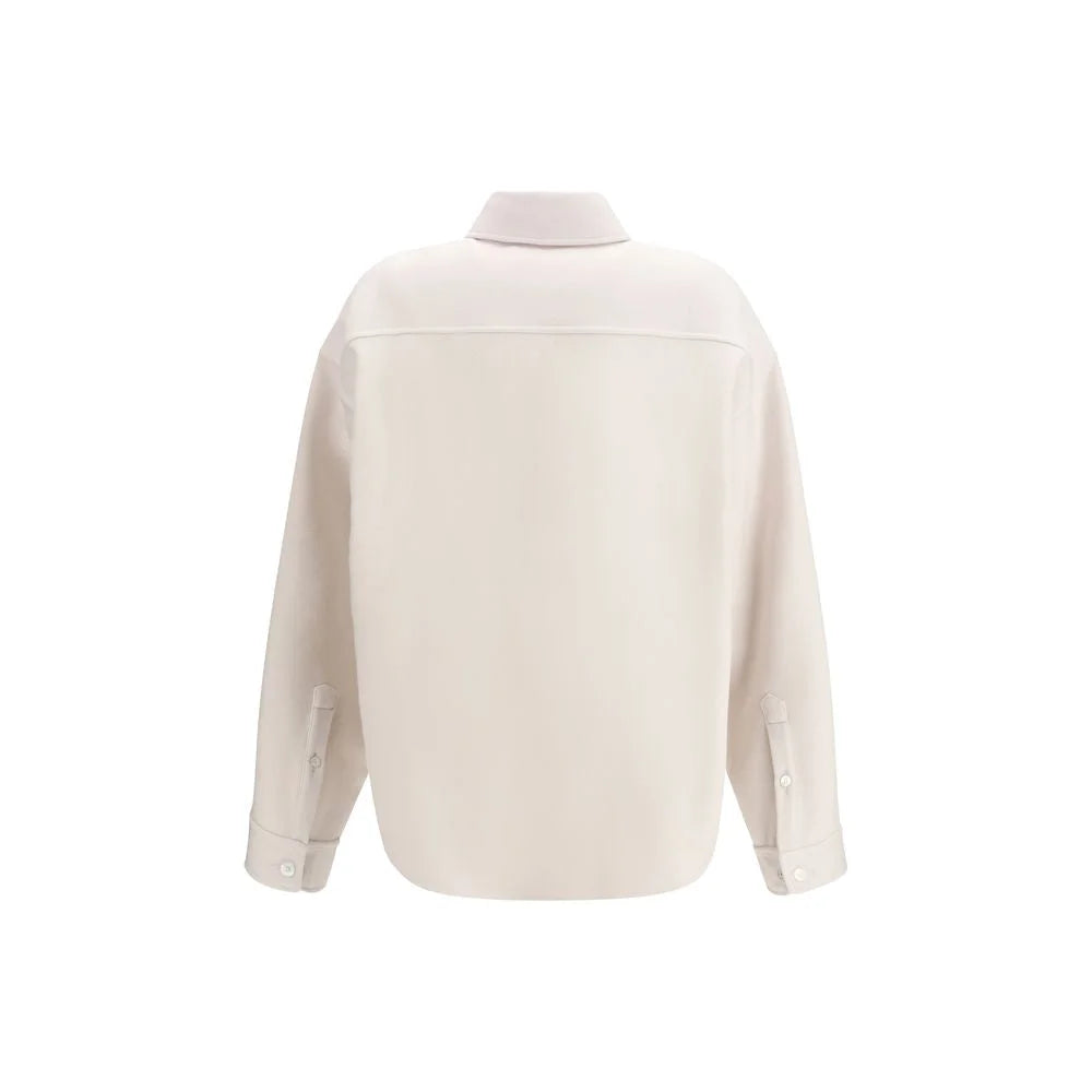 Balenciaga Beige Cashmere Shirt - M