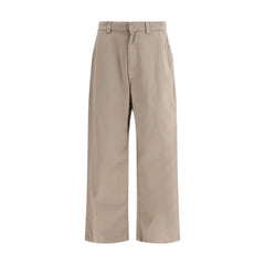 Balenciaga Beige Cotton Casual Pants