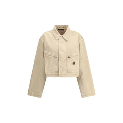 Balenciaga Beige Cotton Denim Jacket - IT36 | XS - Trucker Jackets