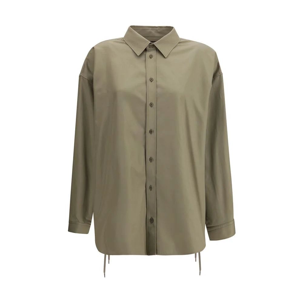 Balenciaga Beige Cotton Shirt