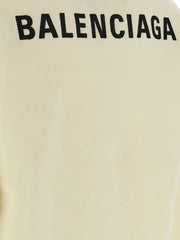 Balenciaga Beige Cotton Sweatshirt - S