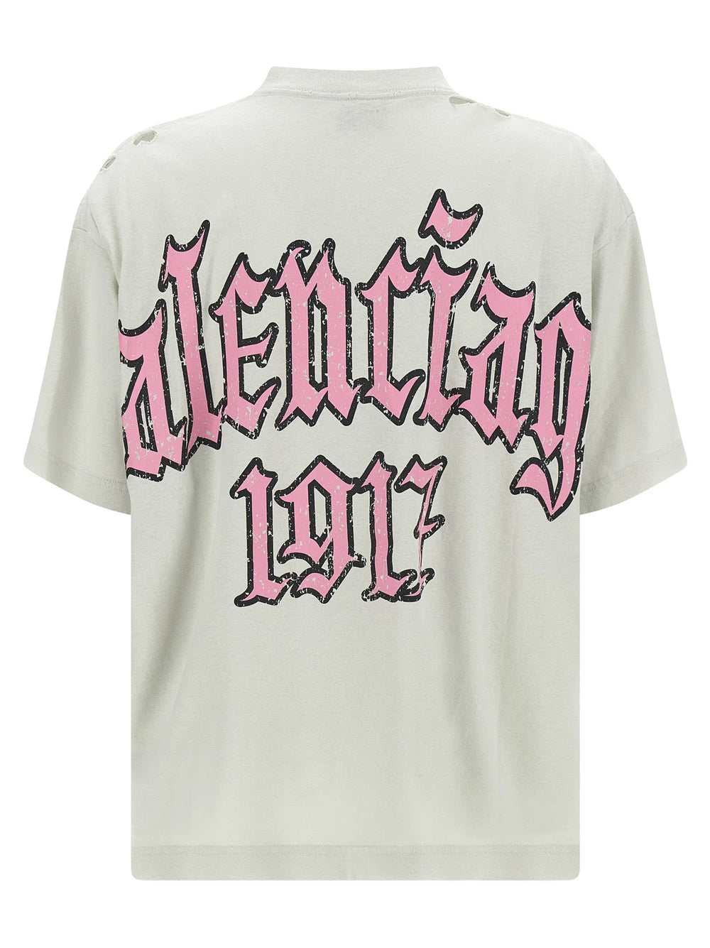 Balenciaga Beige Cotton T-Shirt