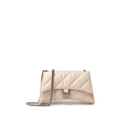Balenciaga Beige Leather Shoulder Bag - Shoulder Bags