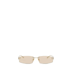 Balenciaga Beige Metal Sunglasses