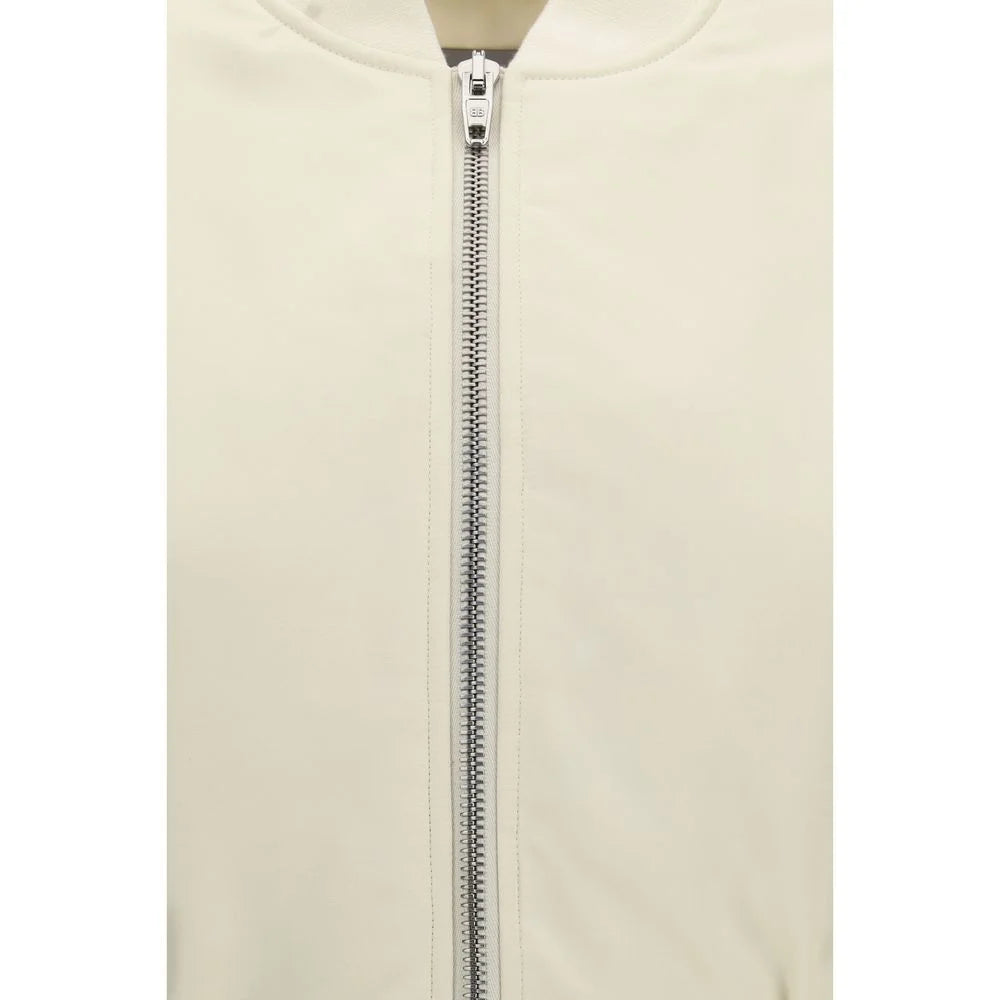 Balenciaga Beige Polyester Bomberjacke