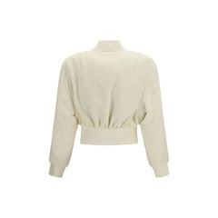 Balenciaga Beige Polyester Bomberjacke