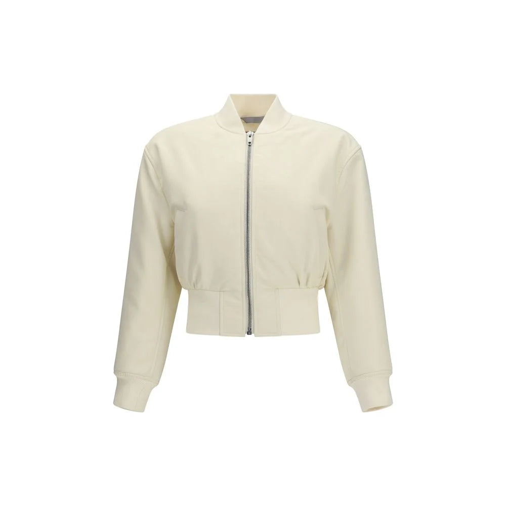Balenciaga Beige Polyester Bomberjacke