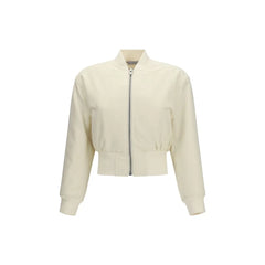 Balenciaga Beige Polyester Bomberjacke