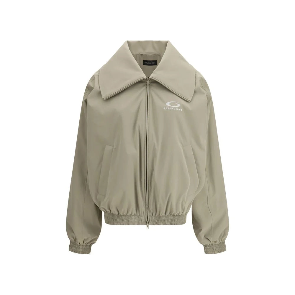 Balenciaga Beige Polyester Jackets And Coat - S