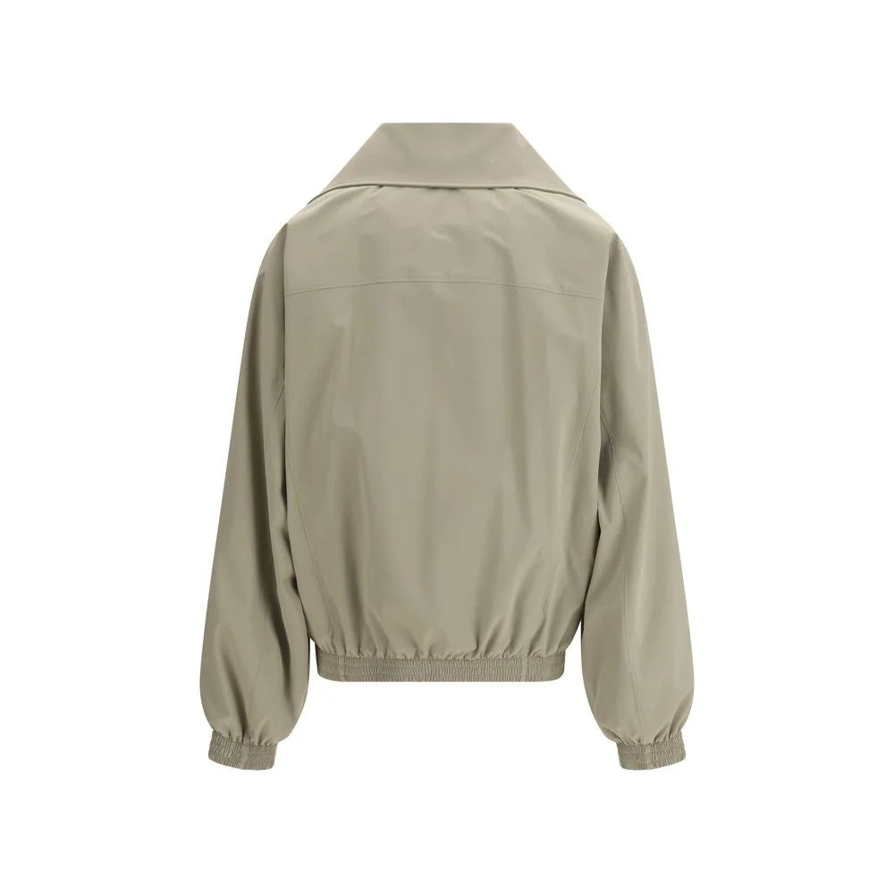 Balenciaga Beige Polyester Jackets And Coat - S