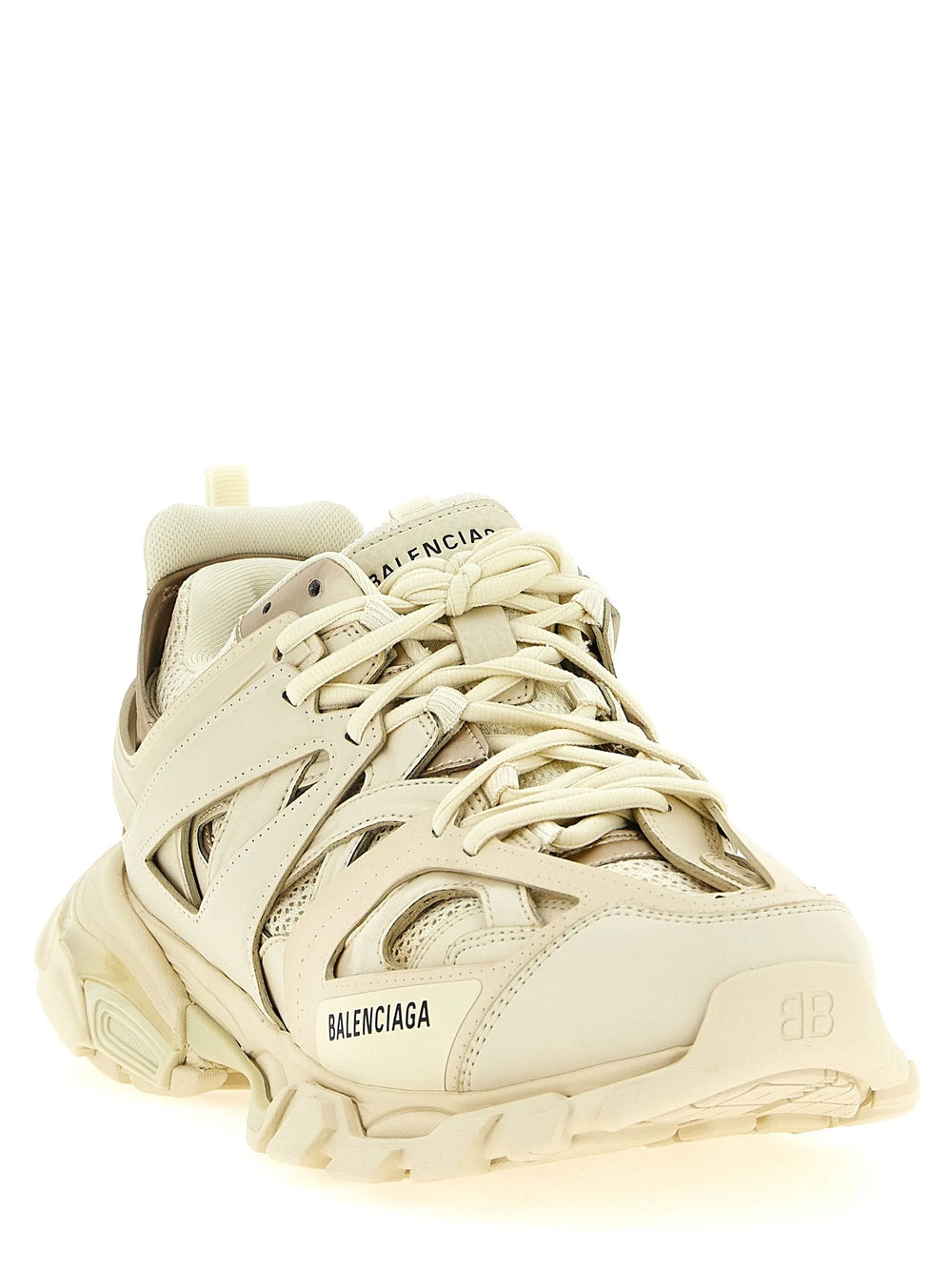 Balenciaga Beige Polyethylene Athletic Sneakers - EU 42 | US 9