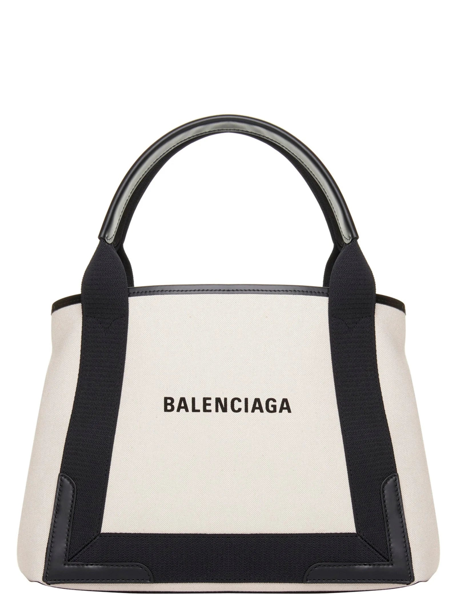 Balenciaga Bicolor Canvas Tote Bag