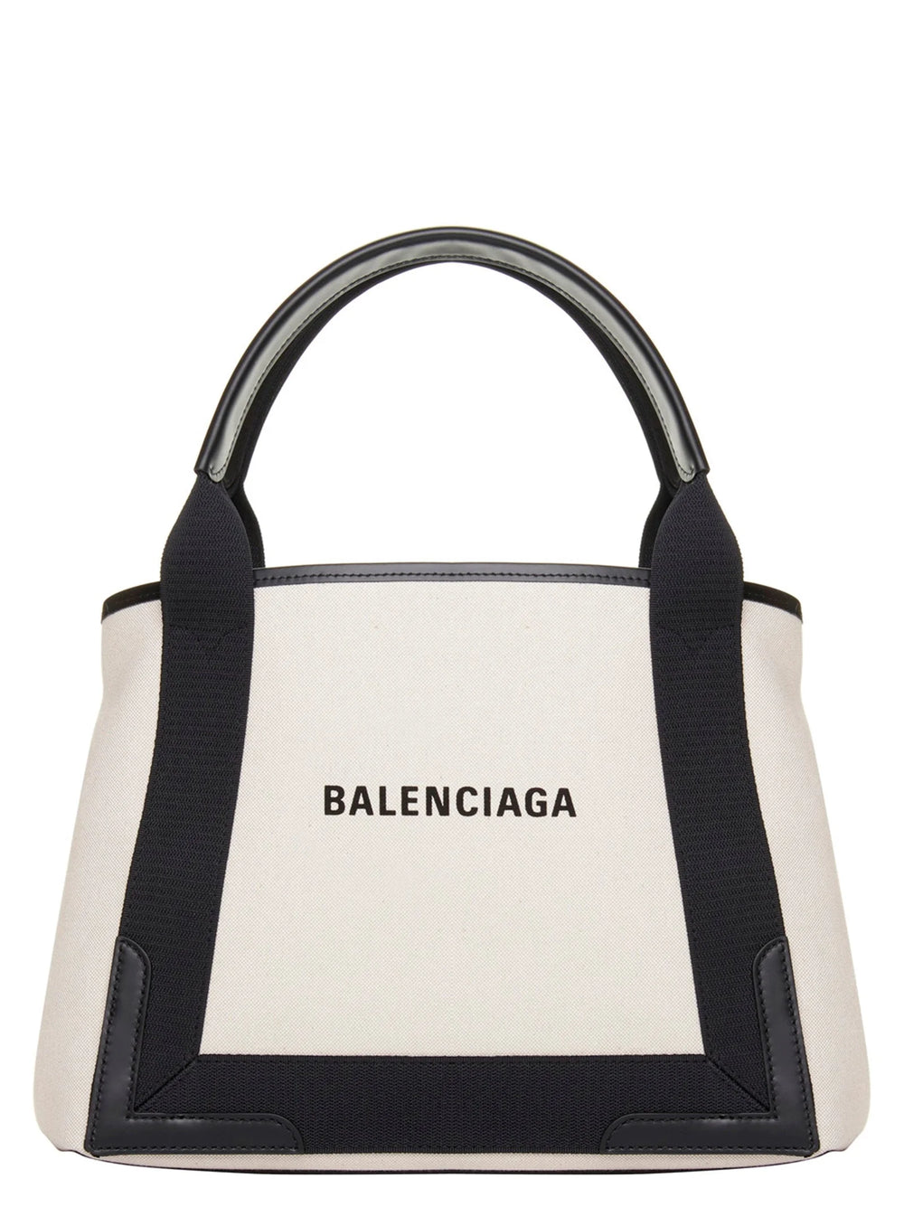 Balenciaga Bicolor Canvas Tote Bag