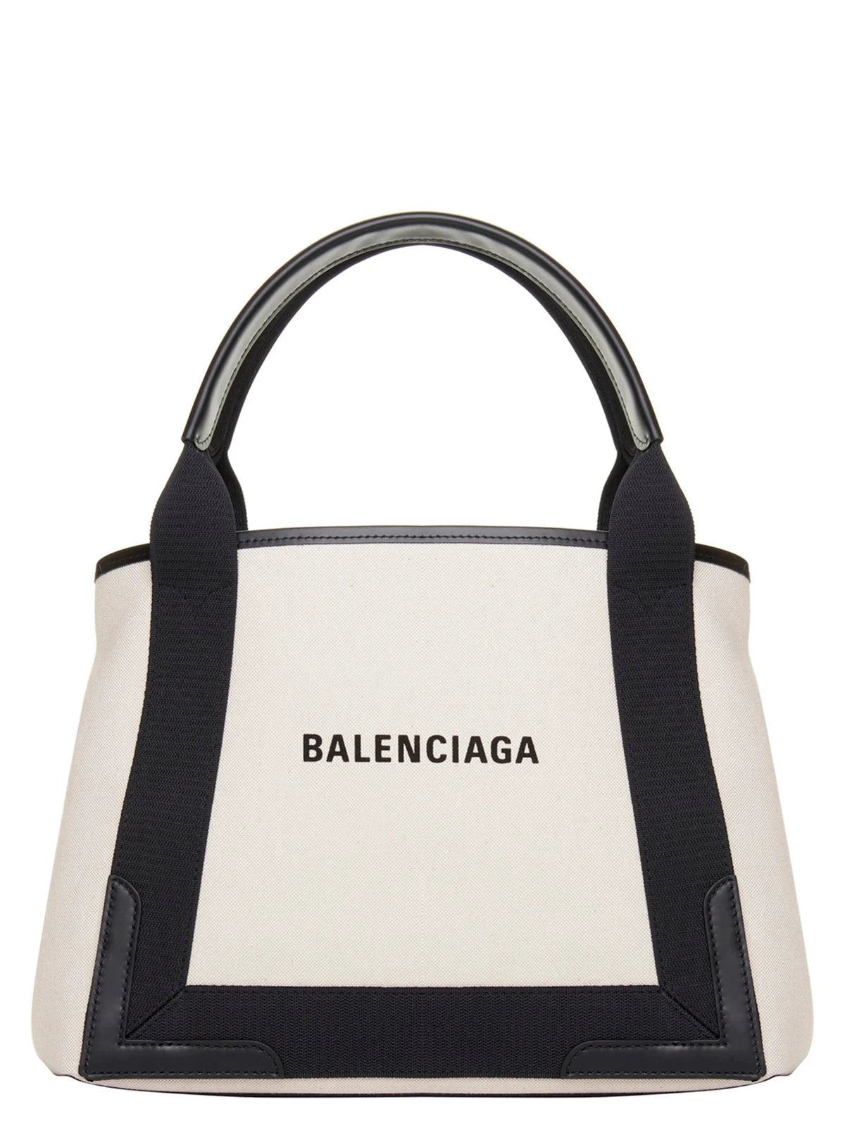Balenciaga Bicolor Canvas Tote Bag