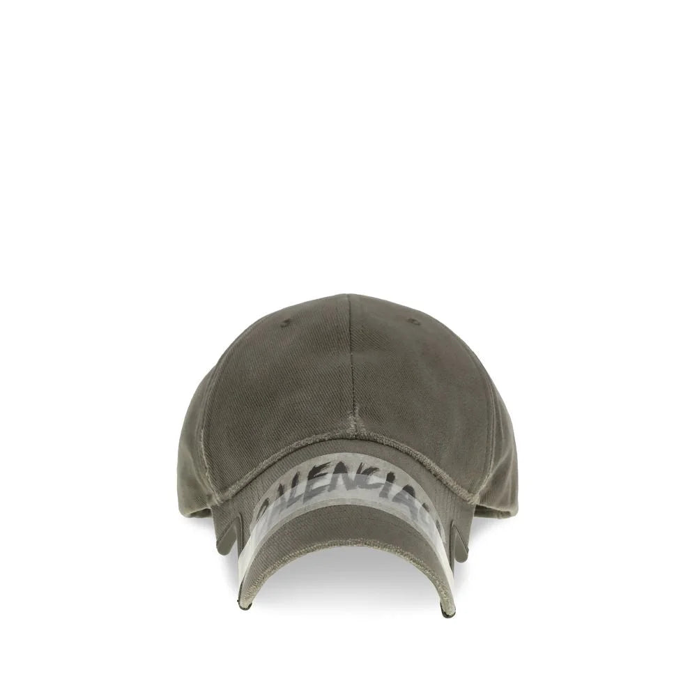 Balenciaga Bicolor Cotton Cap (Baseball Hat)
