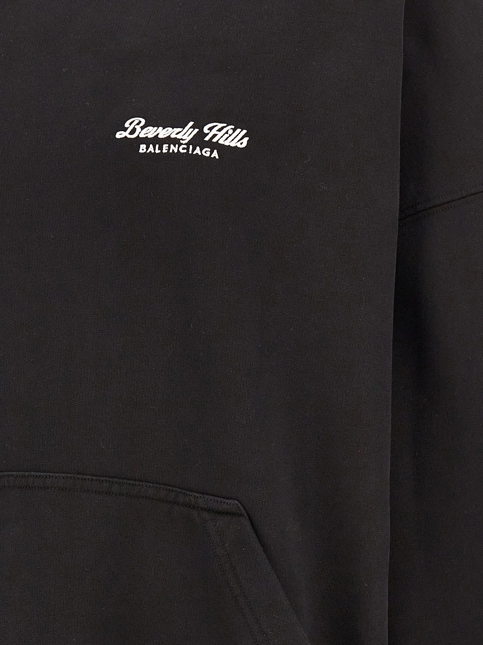 Balenciaga Bicolor Cotton Hoodie - 1