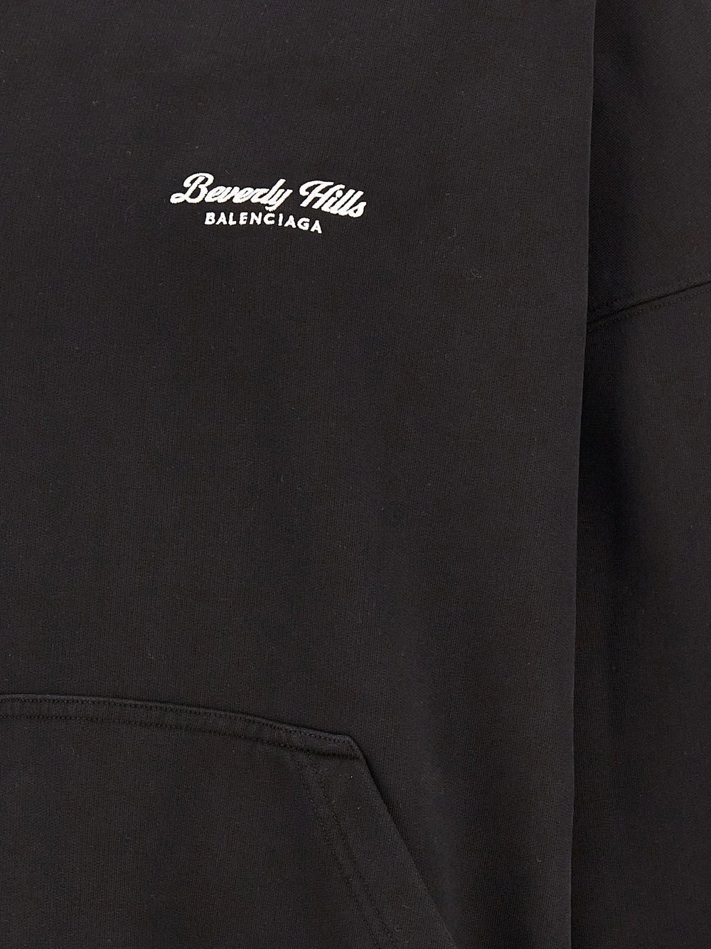 Balenciaga Bicolor Cotton Hoodie - 1