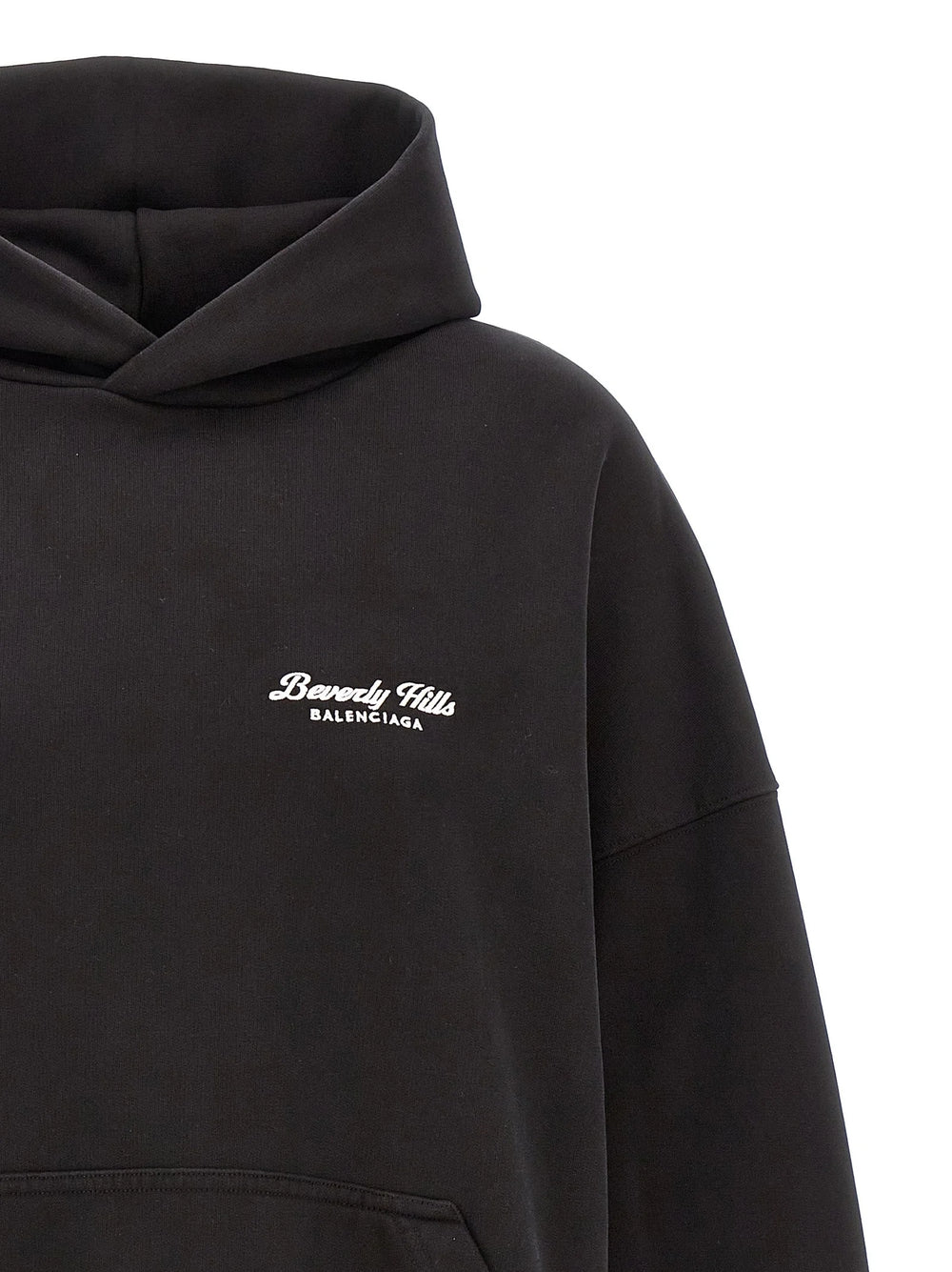 Balenciaga Bicolor Cotton Hoodie - 1