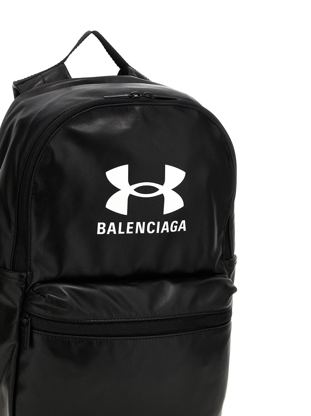 Balenciaga Bicolor Lamb Leather Backpack