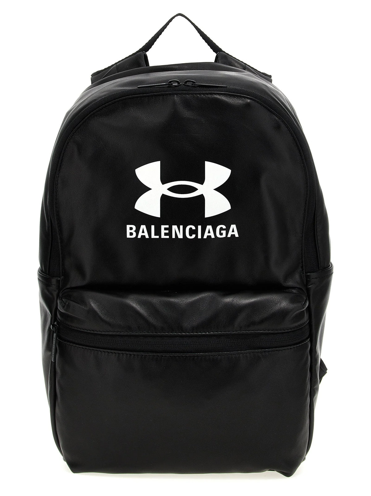 Balenciaga Bicolor Lamb Leather Backpack