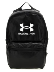 Balenciaga Bicolor Lamb Leather Backpack