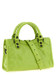 Balenciaga Bicolor Lamb Leather Handbag