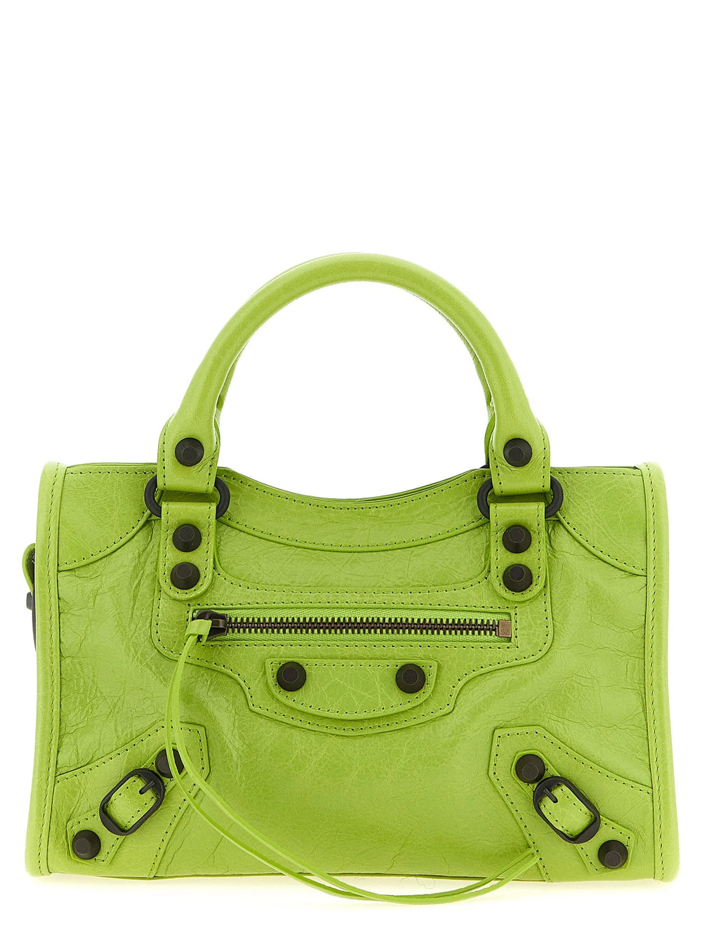 Balenciaga Bicolor Lamb Leather Handbag