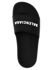 Balenciaga Dvojfarebné plastové šľapky - EU40/US10