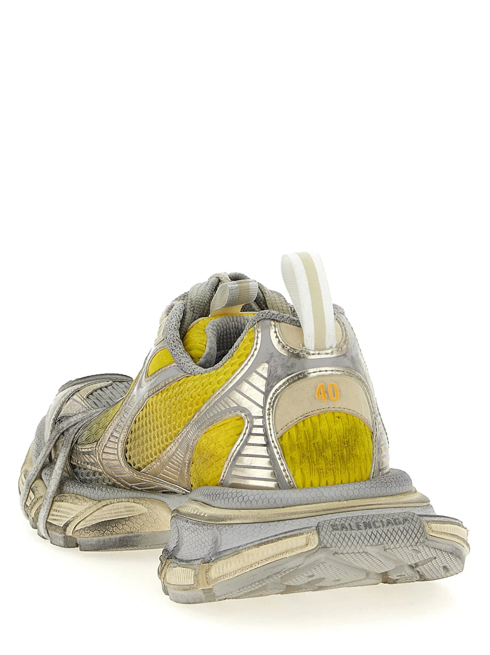 Balenciaga Bicolor Polyethylene Athletic Sneakers - EU45/US12