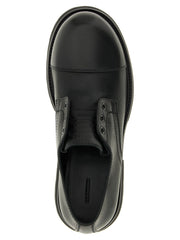 Balenciaga Black Bull Skin Slip-On Loafers - EU44/US11