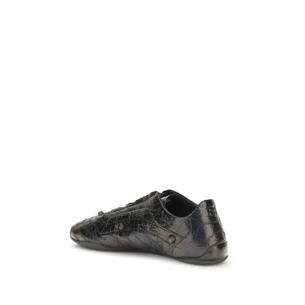 Balenciaga Μαύρα αθλητικά παπούτσια Bos Taurus από δέρμα μοσχαριού