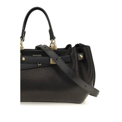 Balenciaga Black Calf Leather Bos Taurus Shoulder Bag